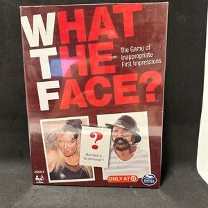 What The Face?‎ The Game of Inappropriate First Impressions Adult Party